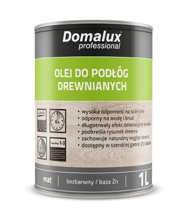 Nowy system olejów do podłóg drewnianych Domalux Professional